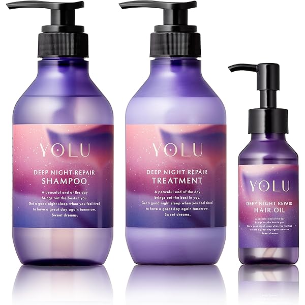Amazon | YOLU ヨル | シャンプー トリートメント ヘアオイル 3